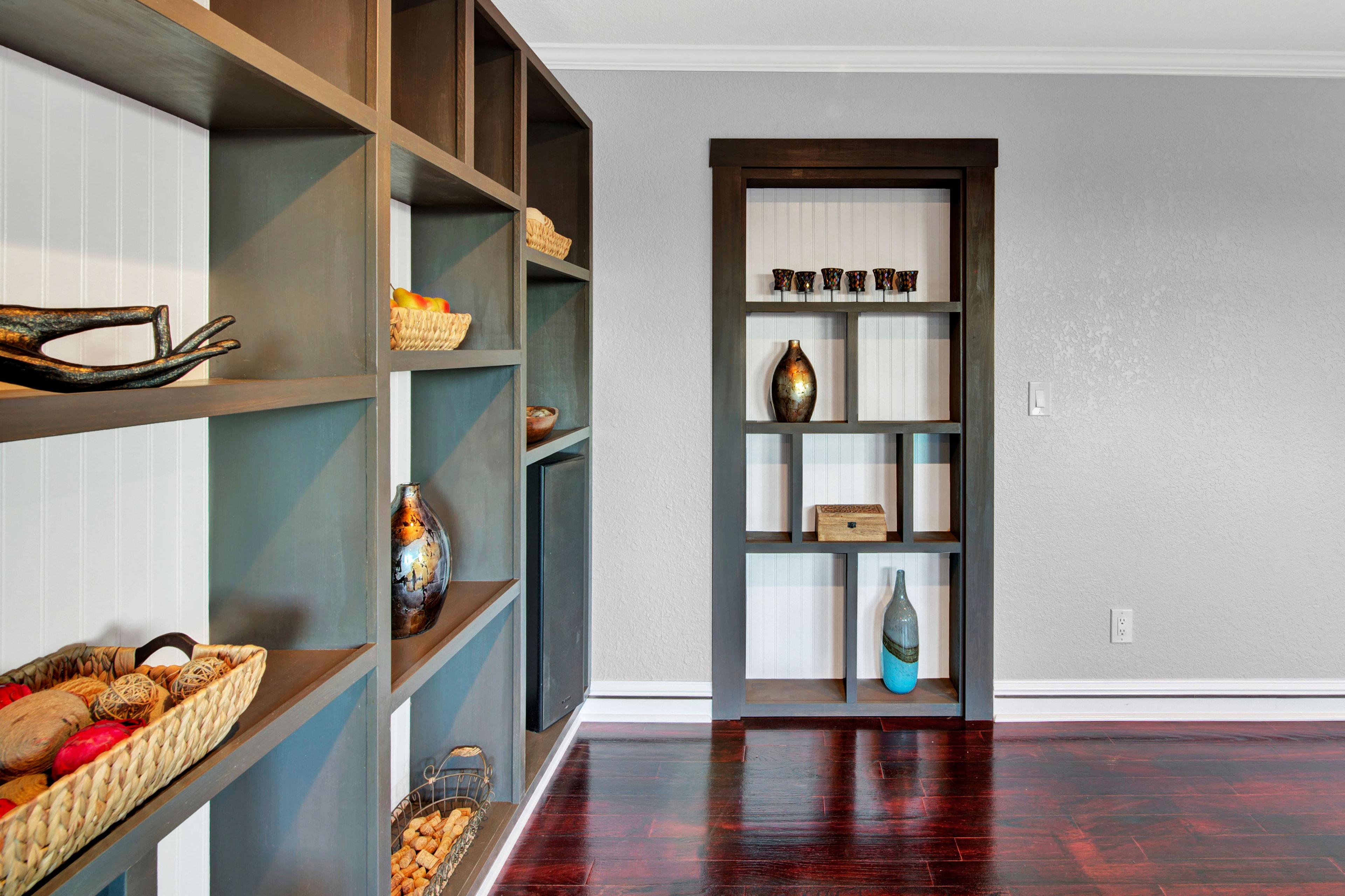 Custom Built-In Living Room - Napa, Murphy Door Closed