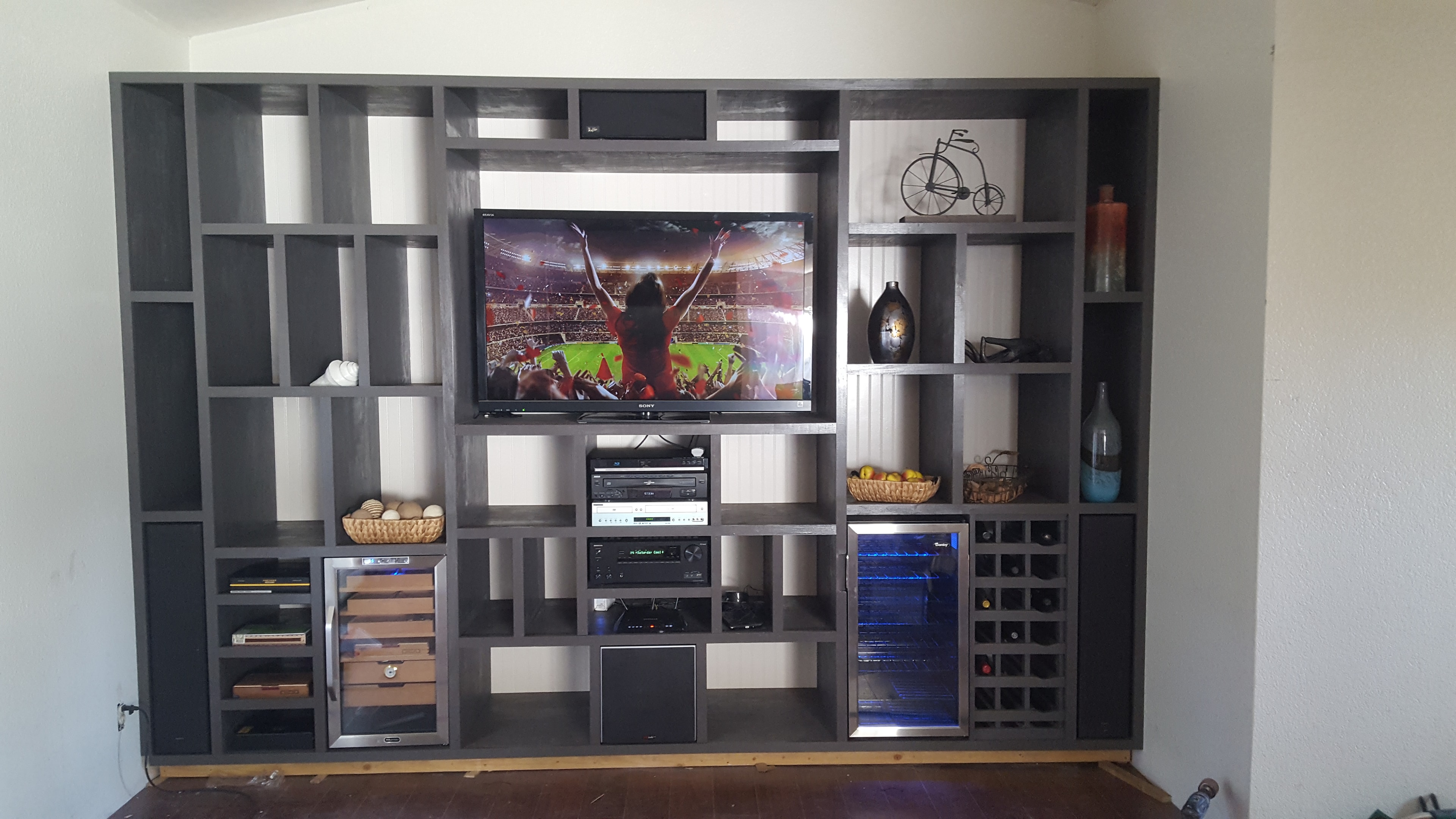 Custom Built-In Living Room - Fairfield